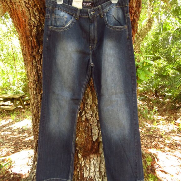 Marq 75 Mens Jeans Relazed Fit Distressed NWT 38 X  32 - Picture 2 of 12